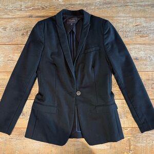 Buckley Tailors (Madewell) Black Wool Blazer - size 4/Small